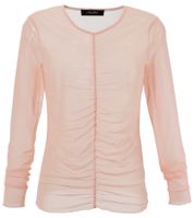 Chemise à manches longues femme Aniston CASUAL, pull transparent de tous les jours avec col en V, chemise d'été 99505354 Rose