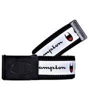 Champion Fabric Belt for Men and Women with Snap Buckle, Everyday Belt, Fabric Belt in Olive Green or Black with Various Details