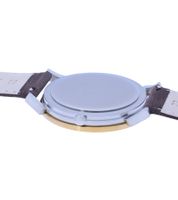 Montre-bracelet homme Pierre Cardin avec montre à quartz analogique multi-cadrans avec bracelet en cuir 3ATM 44mm en marron/or/argent ou noir/argent/bleu/or rose