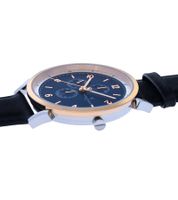 Pierre Cardin Men's Multi-Dial Analog Quartz Watch with Leather Strap 3ATM 44mm in Brown/Gold/Silver or Black/Silver/Blue/Rose Gold