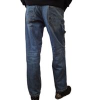 NORTHERN COUNTRY Herren Arbeits-Hose Cargo-Jeans Outdoor-Hose Denim-Hose 55233356 Blau