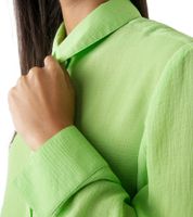 Aniston SELECTED Women's Summer Blouse Long-Sleeved Shirt with Kent Collar Summer Basic Blouse 71710315 Green