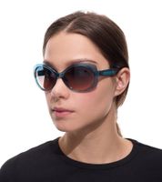 Lunettes de soleil femme adidas Lunettes papillon Lunettes dégradées Filtre de protection UVA et UVB Catégorie 2 Lunettes de vacances Violet ou turquoise