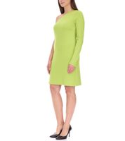 Aniston CASUAL Damen Sommer-Kleid modisches One-Shoulder-Kleid Mini-Kleid 71366612 Grün