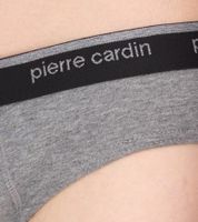 3-pack Pierre Cardin men's briefs with stretch cotton underwear, underpants 015 4055530005, black, gray, white