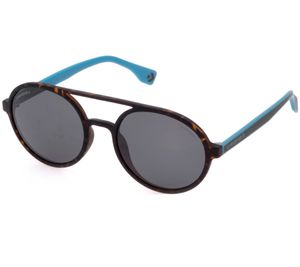 Converse Women's and Men's Sunglasses with UV400 Protection with Light Transmission S3 Holiday Glasses SCO192 7VEP Black/Brown/Turquoise