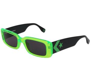 Converse Damen & Herren Sonnenbrille mit UV400-Schutz mit Lichtdurchlässigkeit S2 Urlaubs-Brille SCO228 OVC1 Schwarz/Grün Converse Damen & Herren Sonnenbrille mit UV400-Schutz mit Lichtdurchlässigkeit S2 Urlaubs-Brille SCO228 OVC1 Schwarz/Grün