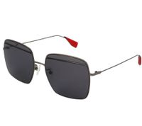 Gafas de sol Converse con protección UV400 y transmisión de luz 3 Holiday Glasses SCO148 509Y Gris/Rojo