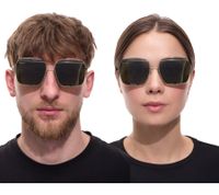 Converse Women's and Men's Sunglasses with UV400 Protection with Light Transmission 3 Holiday Glasses SCO148 509Y Gold/Green