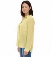 Aniston SELECTED Women's Summer Blouse, Long-Sleeved Shirt with Kent Collar, Summer Basic Blouse, Yellow or Green