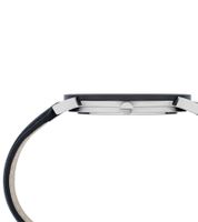 Pierre Cardin Men's Watch in Gift Box, Analog Quartz Watch with Leather Strap, 3 ATM, 40mm or 39mm, Silver/Gold, Black, or Silver/Black