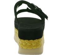 UGG Australia Aubrey Slide Damen Echtleder-Schlappen Plateau Pantoletten Sommer-Schuhe mit EVA-Sohle W/1167451 Schwarz UGG Australia Aubrey Slide Damen Echtleder-Schlappen Plateau Pantoletten Sommer-Schuhe mit EVA-Sohle W/1167451 Schwarz