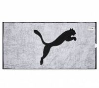 2-Pack PUMA Cotton Towel, Fitness Towel, Terry Cloth Bath Towel with Large Brand Logo, 50cm x 100cm, 054553, Red or Black