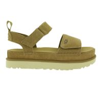 UGG Australia Goldenstar Damen nachhaltige Echtleder-Schuhe mit EVA-Sohle Plateau-Sandale Sandalette mit Klettverschluss 1136783 Braun UGG Australia Goldenstar Damen nachhaltige Echtleder-Schuhe mit EVA-Sohle Plateau-Sandale Sandalette mit Klettverschluss 1136783 Braun