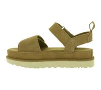 UGG Australia Goldenstar Damen nachhaltige Echtleder-Schuhe mit EVA-Sohle Plateau-Sandale Sandalette mit Klettverschluss 1136783 Braun UGG Australia Goldenstar Damen nachhaltige Echtleder-Schuhe mit EVA-Sohle Plateau-Sandale Sandalette mit Klettverschluss 1136783 Braun