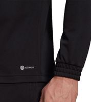 adidas Entrada 22 Halfzip Herren Trainings-Pullover nachhaltiges Sport-Shirt mit AEROREADY Technologie H57544 Schwarz