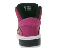 Baskets mi-montantes GEOX RESPIRA Xled pour enfant, semelle respirante, fermeture velcro, rose, J848DA-0NF6K-C8062