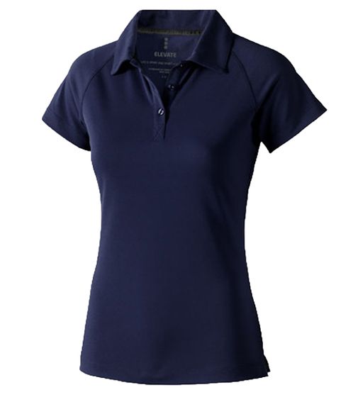ELEVATE Ottawa Damen Polo-Shirt Sport Polo-Hemd Pique-Strick Cool-Fit 220 g/m² 3908349 Navy