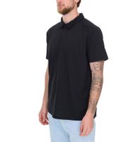 Polo sport ELEVATE Ottawa pour homme, en maille piquée, coupe cool, 220 g/m², noir, 3908299
