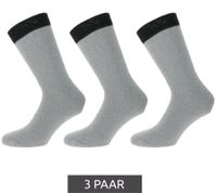 3 Pairs of MENS WORK SOCKS Work Socks, Cotton Socks, Work Socks, Long Socks, MWS-21002 Gray