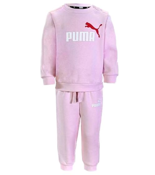 Ensemble de 2 joggings PUMA pour fille, jogging sweat, pull col rond, ensemble coton 627915 62 rose