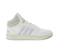 Baskets mi-hautes à lacets style vintage pour femme Adidas Hoops 3.0 GZ4560 Blanc/Rose