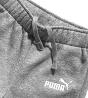 PUMA Kinder Jogging-Anzug für Jungen und Mädchen 2 teiliger Sweat-Jogger Rundhals-Pullover Baumwoll-Set 627915 03 Grau