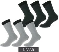 3 pares de calcetines de trabajo para hombre, calcetines de trabajo de algodón, calcetines de trabajo largos MWS-21002 gris oscuro o gris claro 3 pares de calcetines de trabajo para hombre, calcetines de trabajo de algodón, calcetines de trabajo largos MWS-21002 gris oscuro o gris claro
