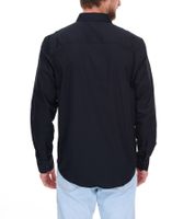 ELEVATE Hamell Langarm-Hemd schlichtes Herren Business-Hemd Popelin 118 g/m2 3816899 Schwarz