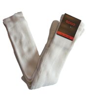 3er Pack ROGO Kinder Baumwoll-Strumpfhose Leggings bequeme Strumpf-Hose 587504 Rot/Navy/Weiß