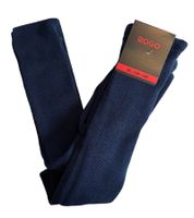3er Pack ROGO Kinder Baumwoll-Strumpfhose Leggings bequeme Strumpf-Hose 587504 Rot/Navy/Weiß