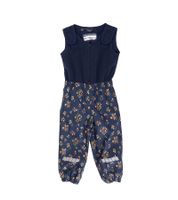 Kinder Regenhose mit reflektierenden Streifen Thermo-Latzhose für Jungen und Mädchen mit Blumen Muster Matsch-Hose Buddelhose 903967 Dunkel-Blau Kinder Regenhose mit reflektierenden Streifen Thermo-Latzhose für Jungen und Mädchen mit Blumen Muster Matsch-Hose Buddelhose 903967 Dunkel-Blau