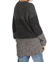 Suéter ALIFE AND KICKIN, suéter de punto suave para niños con aspecto de rayas en bloque, suéter para todos los días 35063411 gris