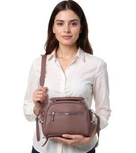 WOWZILLA Bolso de mujer, bolso de hombro impermeable, bolso de noche de moda, rosa viejo WOWZILLA Bolso de mujer, bolso de hombro impermeable, bolso de noche de moda, rosa viejo
