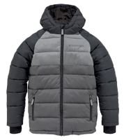 ALIFE AND KICKIN giacca invernale per bambini giacca trapuntata con cappuccio per ragazzi 83734424 grigio scuro/nero