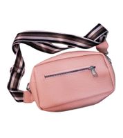 WOWZILLA Damen Handtasche mit praktischen Fächern Umhängetasche modische Ausgeh-Tasche Rosa