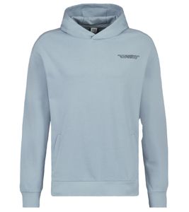 SUBLEVEL Herren Kapuzen-Pullover Baumwoll-Hoodie mit Eingriffstaschen Sweater H10014T21326A4 001 19200 Blau