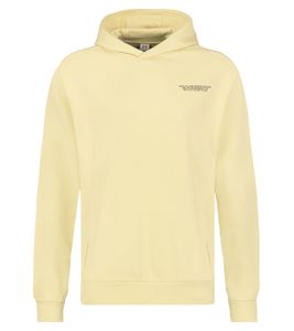 SUBLEVEL Herren Kapuzen-Pullover Baumwoll-Hoodie mit Eingriffstaschen Sweater H10014T21326A2 001 10200 Gelb