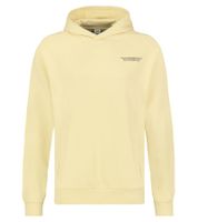 SUBLEVEL Herren Kapuzen-Pullover Baumwoll-Hoodie mit Eingriffstaschen Sweater H10014T21326A2 001 10200 Gelb