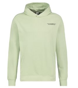 SUBLEVEL Herren Kapuzen-Pullover Baumwoll-Hoodie mit Eingriffstaschen Sweater H10014T21326A3 1220 Hellgrün