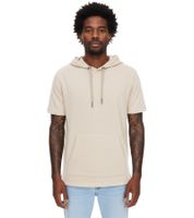 EIGHT2NINE Men's Hooded Sweater, Short-Sleeved Cotton Hoodie, T-Shirt, Hoodie, Summer Hoodie H10014L22462AEN 20200 Beige