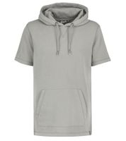 EIGHT2NINE Herren Kapuzen-Pullover kurzärmliger Baumwoll-Hoodie T-Shirt Hoody Sommer-Hoody H10014L22462AEN 23200 Hellgrau