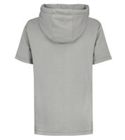 EIGHT2NINE Herren Kapuzen-Pullover kurzärmliger Baumwoll-Hoodie T-Shirt Hoody Sommer-Hoody H10014L22462AEN 23200 Hellgrau