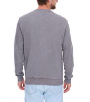 SKY REBEL Men's Round Neck Cotton Sweater with Antique Look H10068C21372A 12400 Gray SKY REBEL Men's Round Neck Cotton Sweater with Antique Look H10068C21372A 12400 Gray