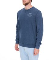 SKY REBEL Men's Round Neck Cotton Sweater with an Antique Look H10068C21372A Dark Blue, Green, or Gray SKY REBEL Men's Round Neck Cotton Sweater with an Antique Look H10068C21372A Dark Blue, Green, or Gray