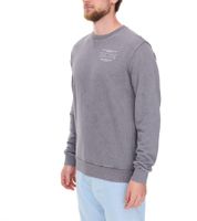 SKY REBEL Men's Round Neck Cotton Sweater with an Antique Look H10068C21372A Dark Blue, Green, or Gray SKY REBEL Men's Round Neck Cotton Sweater with an Antique Look H10068C21372A Dark Blue, Green, or Gray