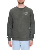 SKY REBEL Men's Round Neck Cotton Sweater with an Antique Look H10068C21372A Dark Blue, Green, or Gray SKY REBEL Men's Round Neck Cotton Sweater with an Antique Look H10068C21372A Dark Blue, Green, or Gray