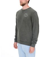 SKY REBEL Men's Round Neck Cotton Sweater with an Antique Look H10068C21372A Dark Blue, Green, or Gray SKY REBEL Men's Round Neck Cotton Sweater with an Antique Look H10068C21372A Dark Blue, Green, or Gray