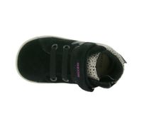 Baskets GEOX B Trottola G. C pour tout-petits, semelles respirantes, mi-montantes, en cuir véritable avec fermeture velcro, chaussures pour bébé B164AC 022NF C0922, noires