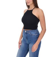 COURSE Women's Crop Top, Stylish Summer Tank Top, 900679 Black